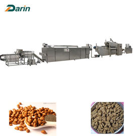 Twin Screw Extruder Pet Food Production Line , Pet Food Processing Line