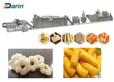 Stainless Steel Puff Snack Extruder Food Corn Puff Snacks Making Line