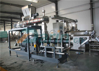 Extrusion 90kw Drying Flavoring Processing Line For Dog Nutrition
