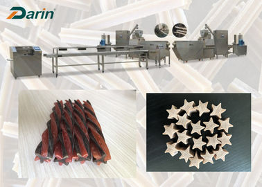 Fast Pet Food Processing Machinery For High Protein Meat Nutrition Chews