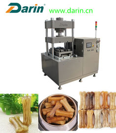 High Productivity Automation Dog Food Machine For Rawhide / Bone Pressing