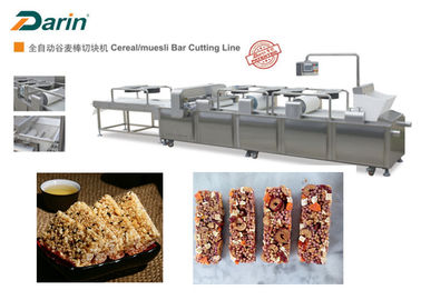 Stainless Steel Granola Cereal Bar Making Machine Muesli Bar Cutting Line